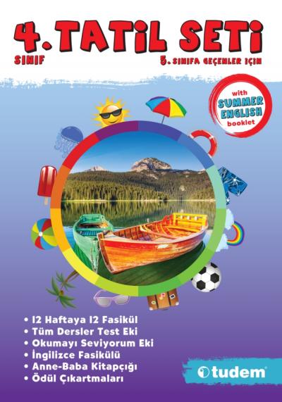 Tudem 4. Sınıf Tatil Seti