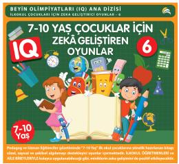 7-10 Yaş IQ Çocuklar İçin Zeka Geliştiren Oyunlar 6