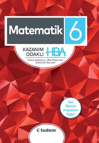 Tudem 6. Sınıf Matematik Kazanım Odaklı HBA %20 indirimli