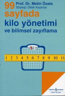 99 Sayfada Kilo Yönetimi ve Bilimsel Zayıflama %30 indirimli Metin Öza