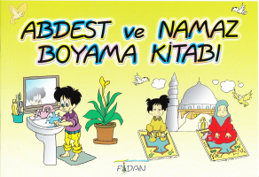 Abdest Ve Namaz Boyama Kitabı Ahmet Kasım Fidan