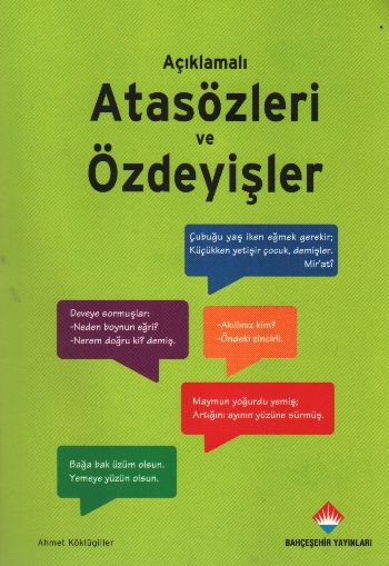 Açıklamalı Atasözleri ve Özdeyişler