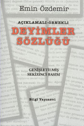 Bilgi Deyimler Sözlüğü %17 indirimli Emin Özdemir