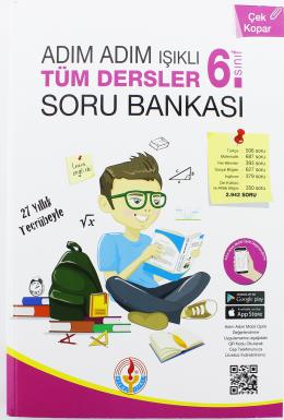 Adım Adım Işıklı 6. Sınıf Tüm Dersler Soru Bankası