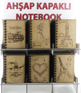 Ahşap Kapaklı Defter Kolektif