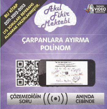 Akıl Fikir Çarpanlara Ayırma Polinom 4 Fikret Çelenk-Merve Çelenk