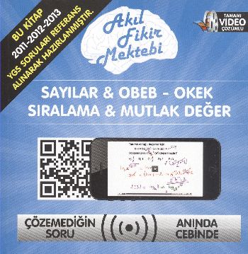 Akıl Fikir Sayılar Obeb Okek Sıralama Mutlak Değer 1 Fikret Çelenk-Mer