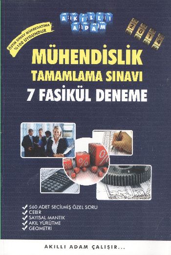 Akıllı Adam Mühendislik Tamamlama Sınavı 7 Fasikül Deneme Komisyon