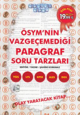 Akıllı Adam ÖSYMnin Vazgeçemediği Paragraf Soru Tarzları Komisyon