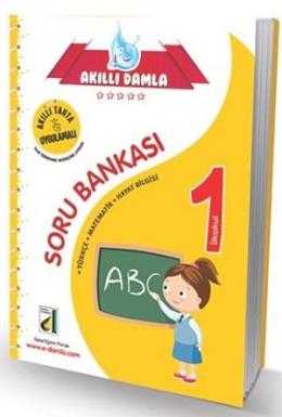 Akıllı Damla 1. Sınıf İnteraktif Soru Bankası Kolektif