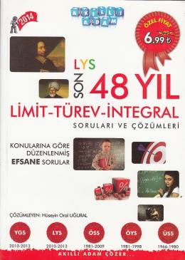 Akıllı Adam LYS Son 49 Yıl Limit-Türev-İntegral Soruları ve Çözümleri 