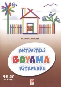 Aktiviteli Boyama Kitapları 10 Nilgün Ebrar Karakaya