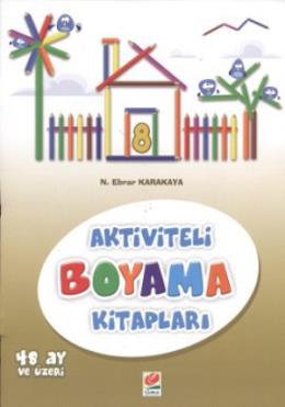 Aktiviteli Boyama Kitapları 8 Nilgün Ebrar Karakaya