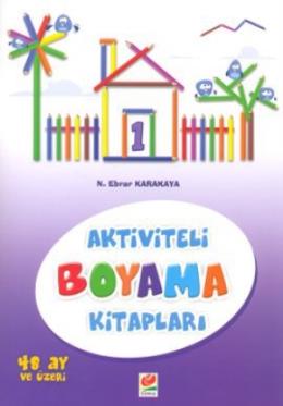 Aktiviteli Boyama Kitapları Seti (1 - 5) Nilgün Ebrar Karakaya