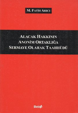 Alacak Hakkı.Anonim Ortaklığa Sermaye Olarak Taah. %17 indirimli M.Fat