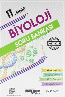 Ankara 11. Sınıf Biyoloji Soru Bankası Caner Yalçın