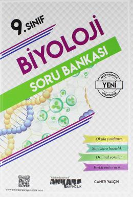 Ankara 9.Sınıf Biyoloji Soru Bankası Caner Yalçın