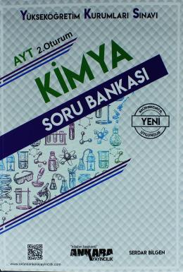 Ankara YKS AYT 2. Oturum Kimya Soru Bankası Serdar Bilgen