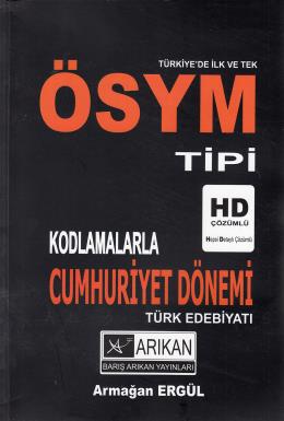 Arıkan ÖSYM Tipi Kodlamalarla Cumhuriyet Dönemi