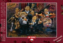 Art Puzzle 1500 (4607) Parça Louis Armstrong ve Orkestras Bill Bell
