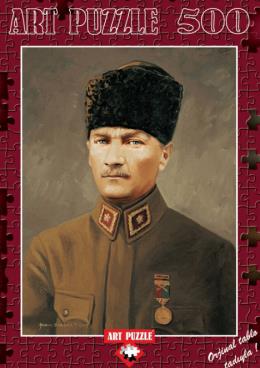 Art Puzzle 500 (4158) Parça Başkomutan Mareşal Gazi Mustafa Kemal