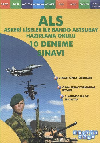 Akıllı Adam ALS Askeri Liseler ve Bando Astsubay Hazırlama Okulu 10 Deneme Sınavı