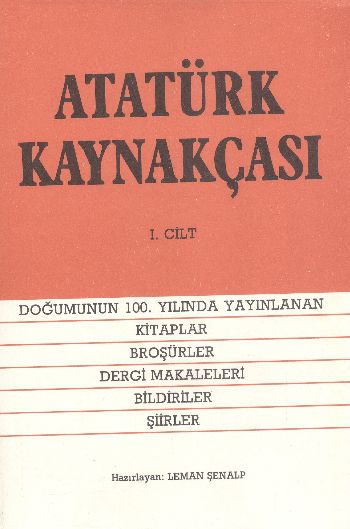 Atatürk Kaynakçası 1 %17 indirimli Leman Şenalp