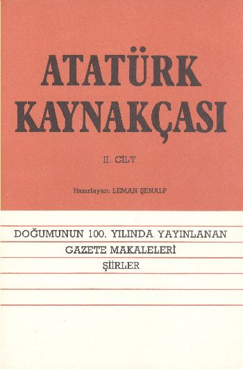 Atatürk Kaynakçası 2 %17 indirimli Leman Şenalp