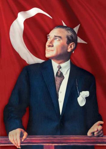 Atatürk ve Türk Bayrağı Puzzle 1000 11207