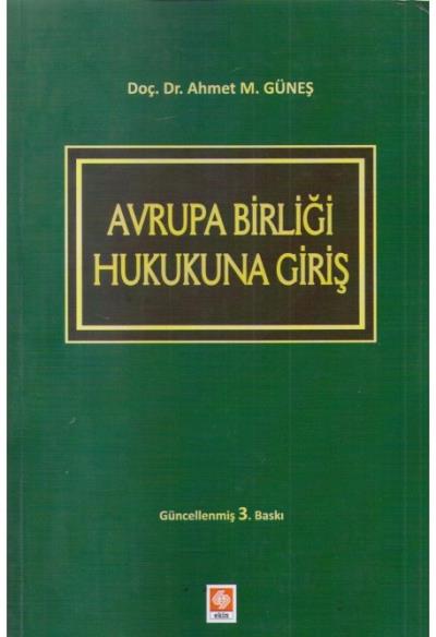 Avrupa Birliği Hukukuna Giriş