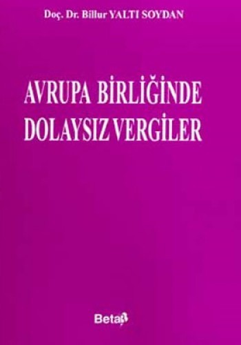 Avrupa Birliğinde Dolaysız Vergiler