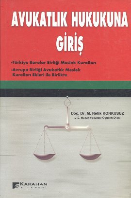 Avukatlık Hukukuna Giriş