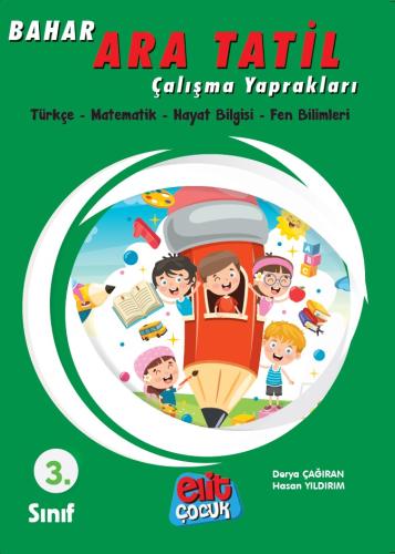 Elitçocuk 3. Sınıf Bahar Ara Tatil Çalışma Yaprakları