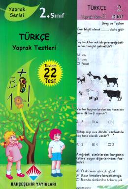 Bahçeşehir 2. Sınıf Türkçe Yaprak Testleri %17 indirimli Kolektif