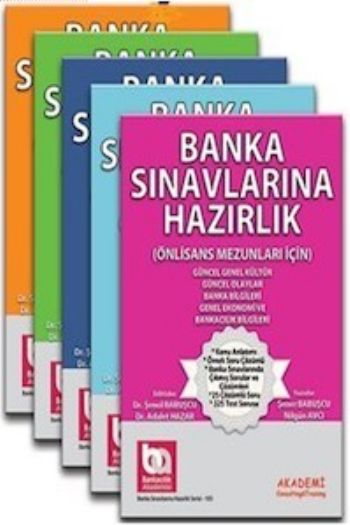 Banka Sınavlarına Hazırlık Önlisans Mezunları İçin Modüler Set 5 Kitap