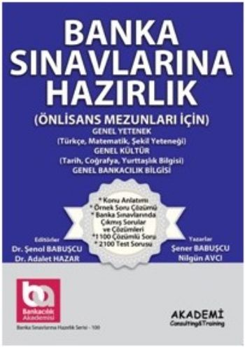 Banka Sınavlarına Hazırlık Önlisans Mezunları İçin %17 indirimli Şener