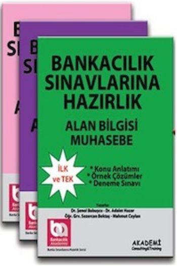 Banka Sınavlarına Hazırlık Modüler Set 3'lü - Alan Mahmut Ceylan