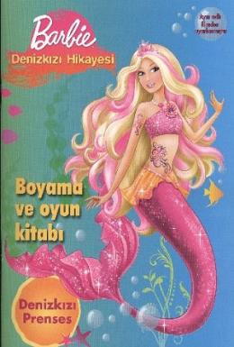 Barbie Denizkızı Hikayesi (Boyama ve Oyun Kitabı) %25 indirimli