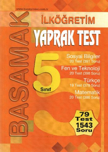 Basamak 5. Sınıf Yaprak Test %17 indirimli