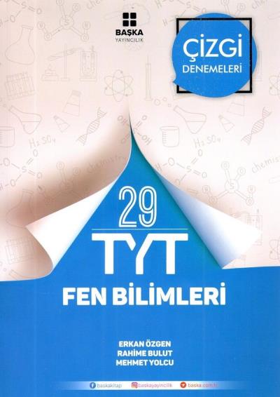 Başka TYT Fen Bilimleri 29 Çizgi Denemeleri Erkan Özgen-Rahime Bulut-M