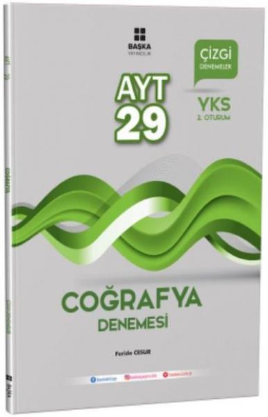 Başka YKS AYT Coğrafya 29 Çizgi Denemeler 2. Oturum Feride Cesur