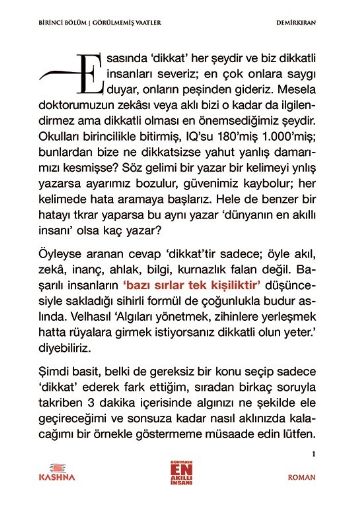 Bazi Sirlar Tek Kisiliktir Erdal Demirkiran