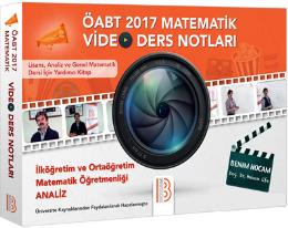 Benim Hocam 2017 ÖABT İlköğretim ve Ortaöğretim Matematik Öğretmenliği