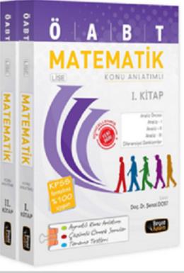 Beyaz Kalem 2016 ÖABT Lise Matematik Öğretmenliği Konu Anlatımlı Modüler Set