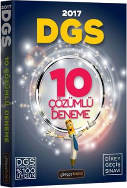 Beyaz Kalem 2017 DGS 10 Çözümlü Deneme