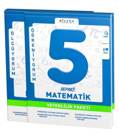 Bilfen 5. Sınıf Matematik Depar Yeterlilik Paketi