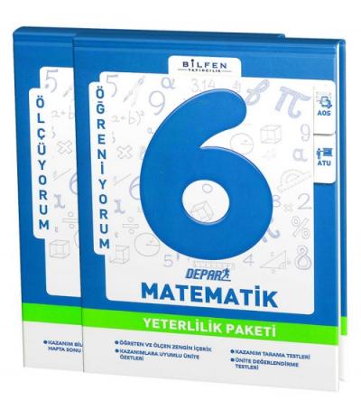 Bilfen 6. Sınıf Matematik Depar Yeterlilik Paketi