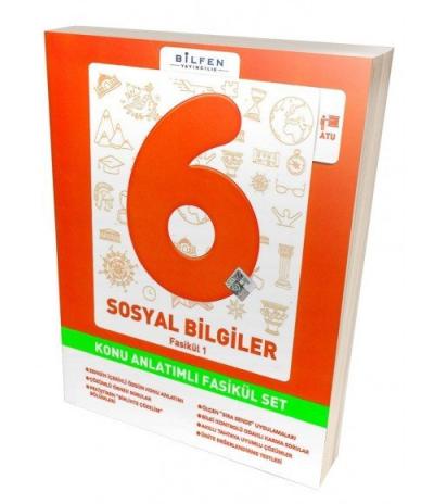Bilfen 6. Sınıf Sosyal Bilgiler Konu Anlatımlı Fasikül Set