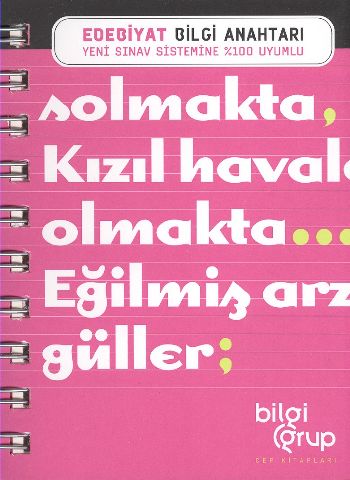 Bilgi Grup Edebiyat Bilgi Anahtarı Cep Kitabı %17 indirimli