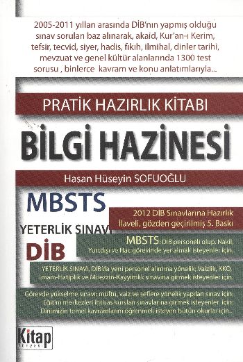 Bilgi Hazinesi MBSTS Yeterlilik Sınavı %17 indirimli Hasan Hüseyin Sof